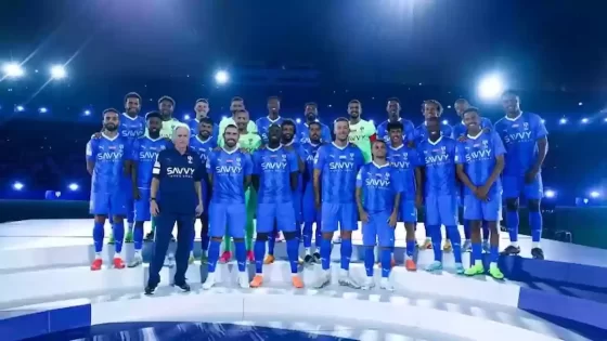 أسماء لاعبي نادي الهلال السعودي 2024 مع أرقامهم