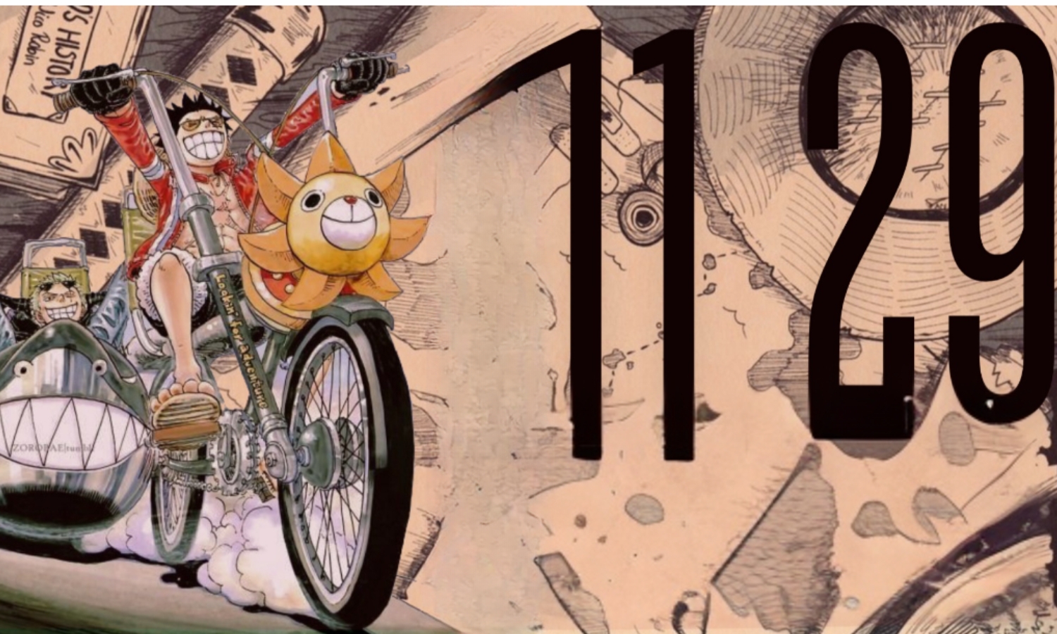 one piece 1129: قراءة مانجا ون بيس 1129 مترجم