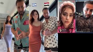 فيلم انطونيو سليمان مع الممثله الاسرائيليه