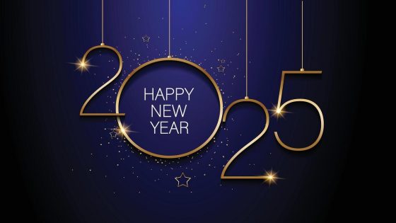صور تهنئة رأس السنة الجديدة 2025 للأهل والأصدقاء happy new year