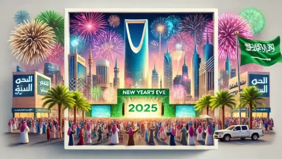 موعد وأماكن الألعاب النارية في السعودية ليلة رأس السنة