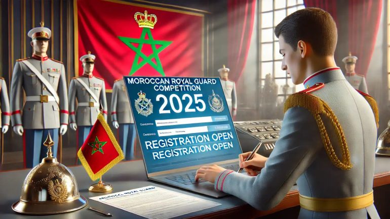 التسجيل في مباراة الحرس الملكي المغربي