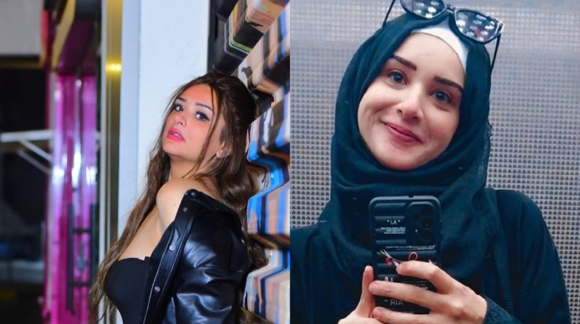 المذيعة آلاء عبدالعزيز تخلع حجابها