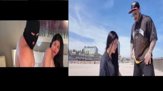 فيلم ميرا النوري مع صاحب السيارة