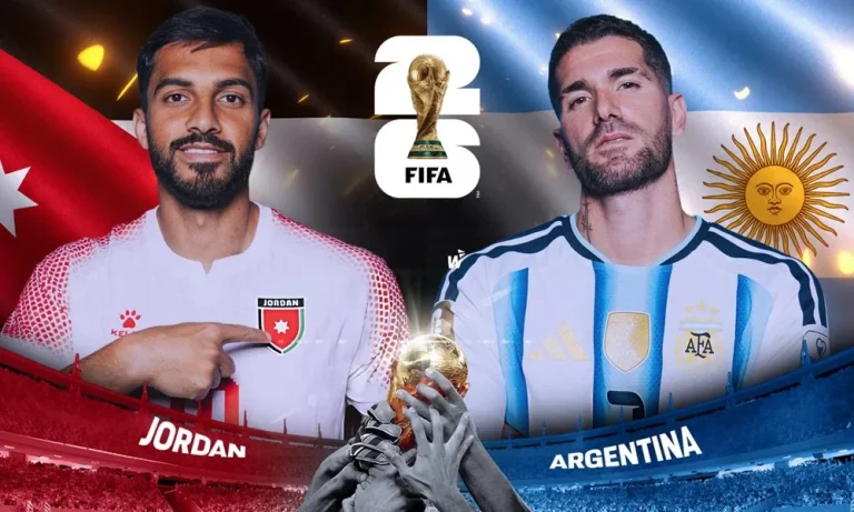 بث مباشر مباراة الأرجنتين والأردن